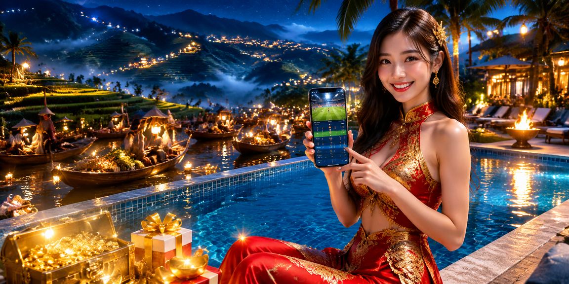 Người dùng trải nghiệm ứng dụng casino trực tuyến trong không khí lễ hội tại Sapa